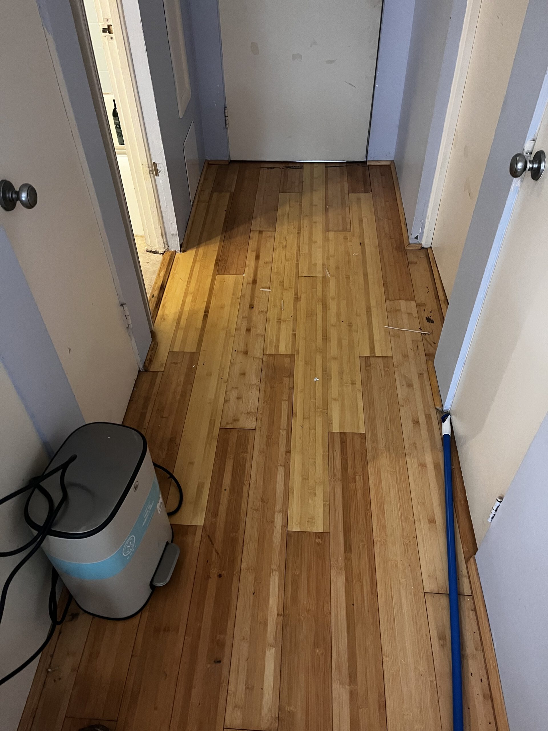 Bamboo repair after flooding — AFTER — Sarasota