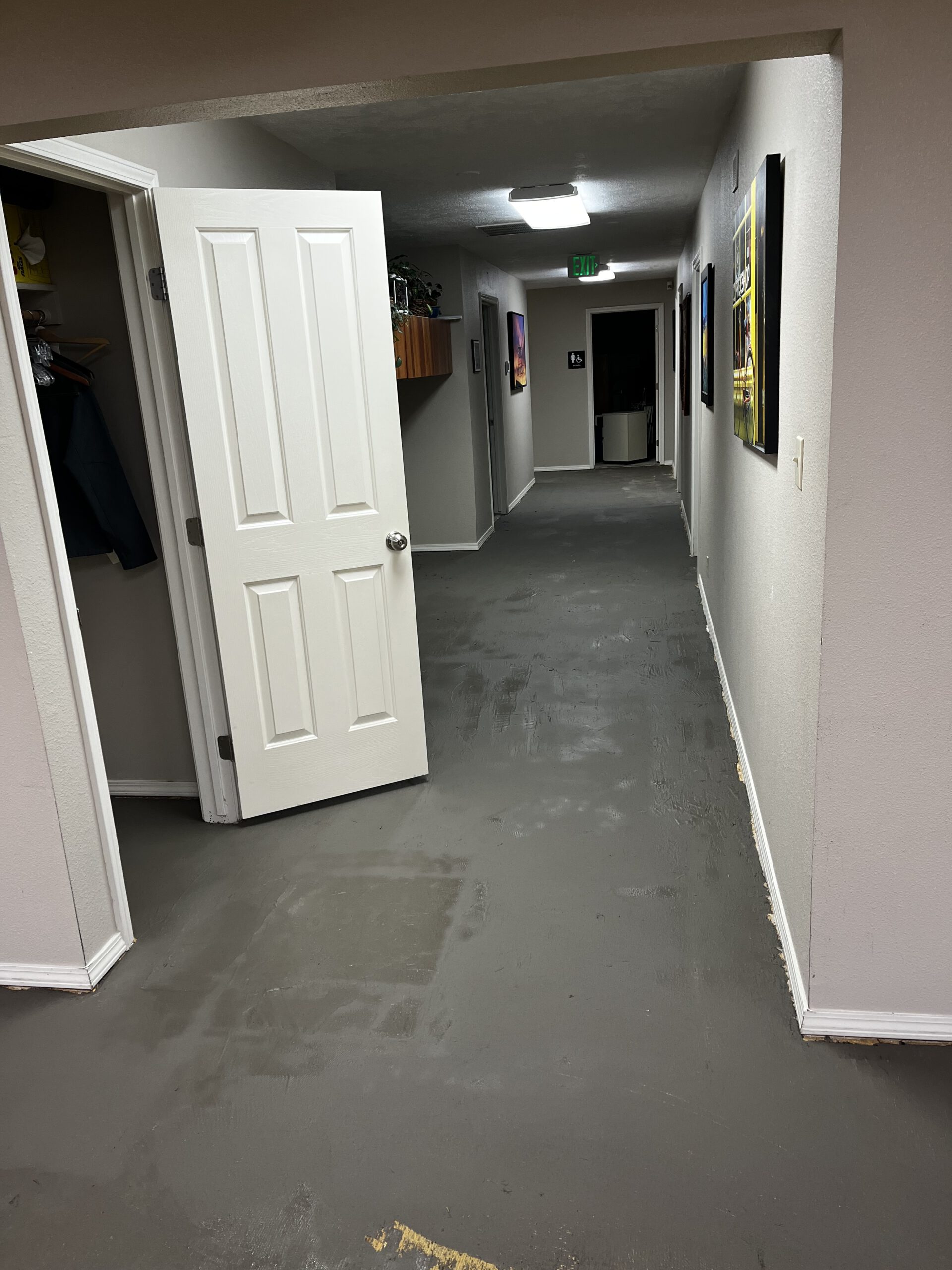 Office prep before carpet tile — Boise, ID