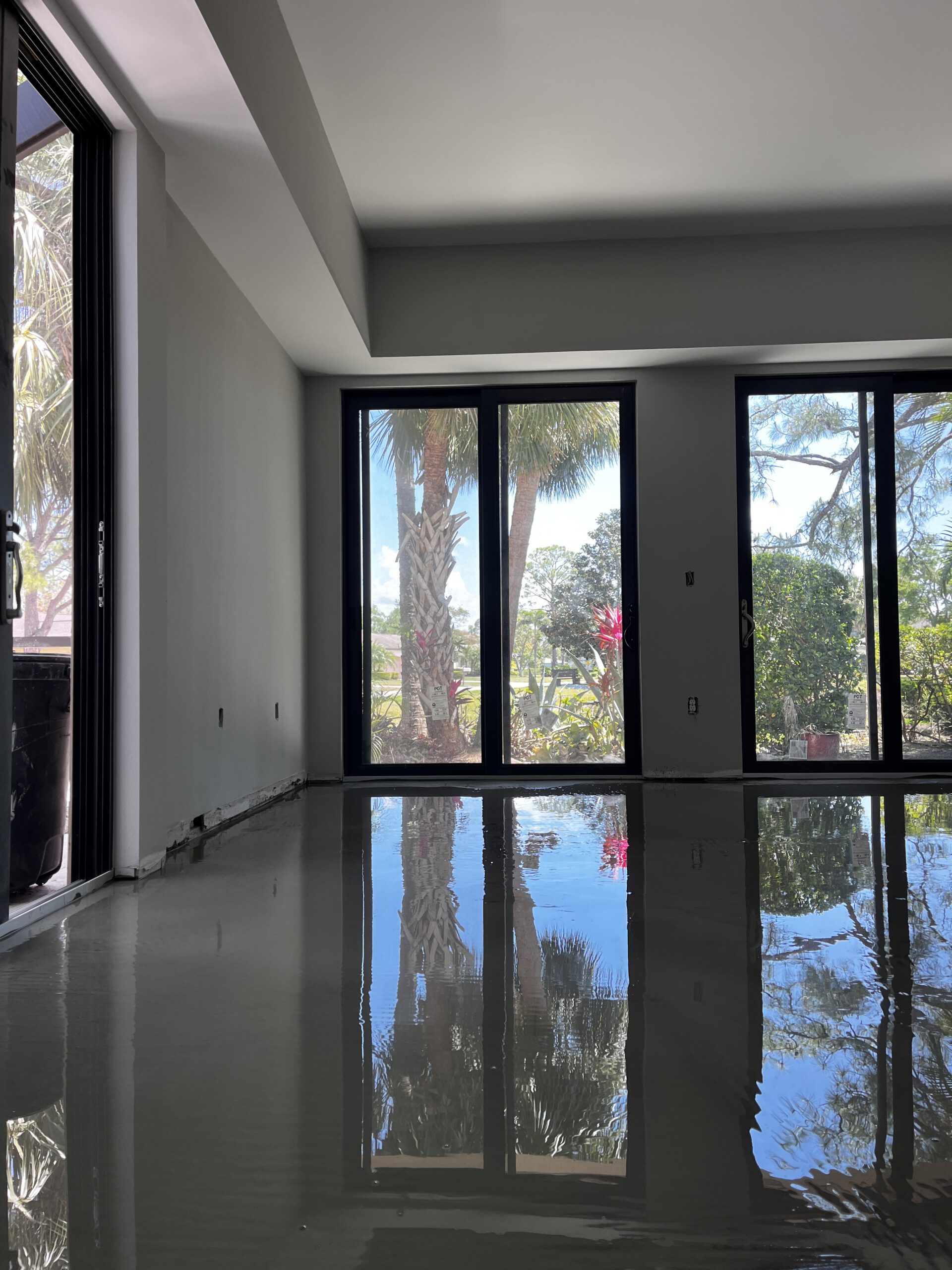 Self-leveling before vinyl — Sarasota